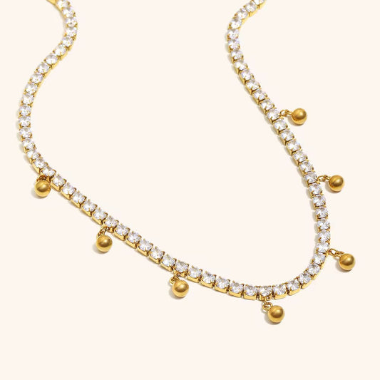 Collana TENNIS BUBBLE