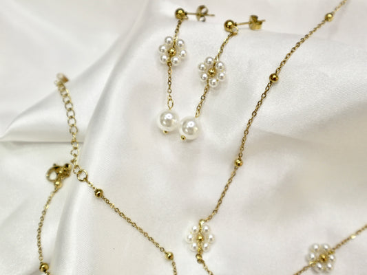 Orecchini WHITE BLOSSOM