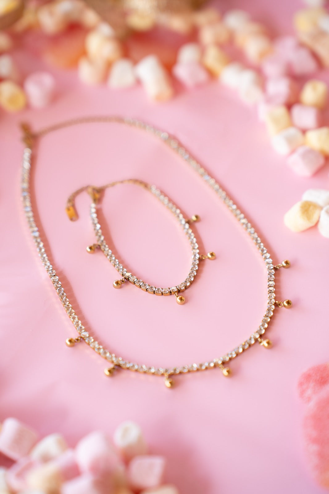 Collana TENNIS BUBBLE