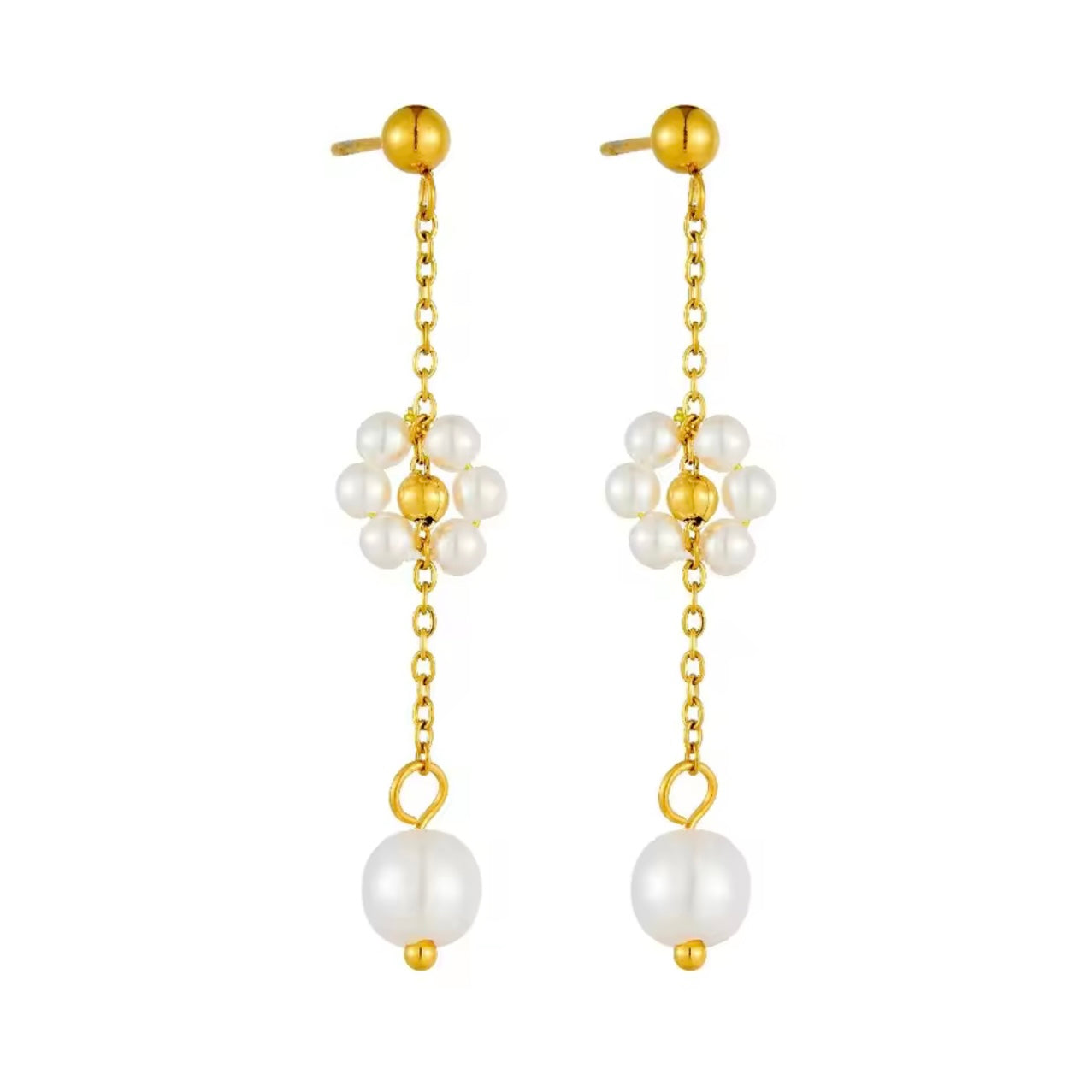 Orecchini WHITE BLOSSOM