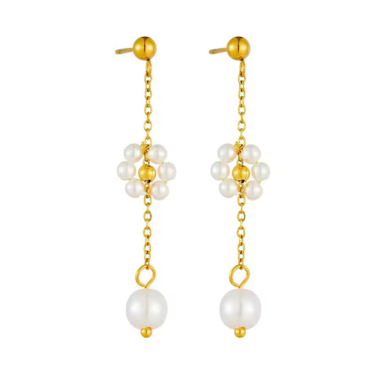 Orecchini WHITE BLOSSOM